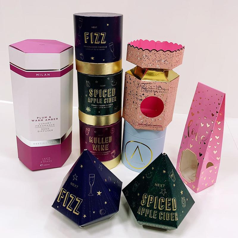 四平化妆品包装盒、异形包装盒、异形礼盒、异形纸盒定制印刷